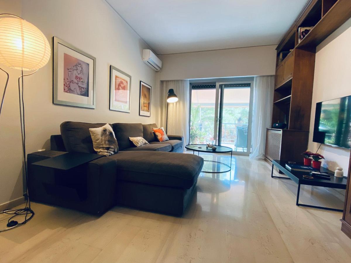 Athens Riviera Garden Views Apartment #Unoblu ภายนอก รูปภาพ