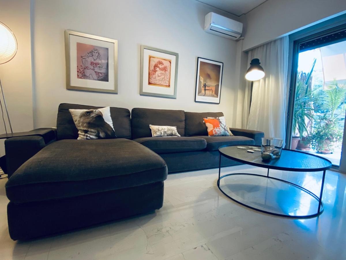 Athens Riviera Garden Views Apartment #Unoblu ภายนอก รูปภาพ